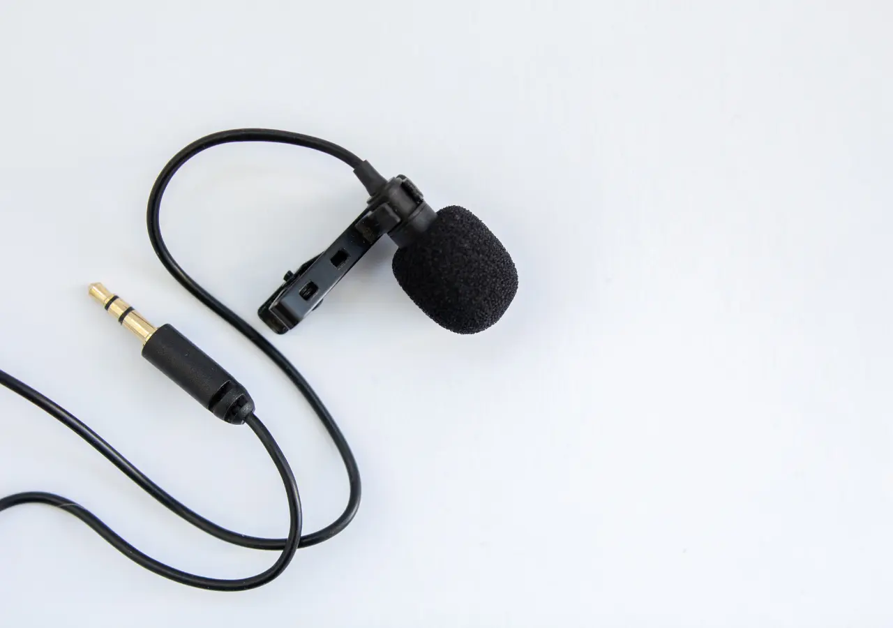 ピンマイクを使用した撮影