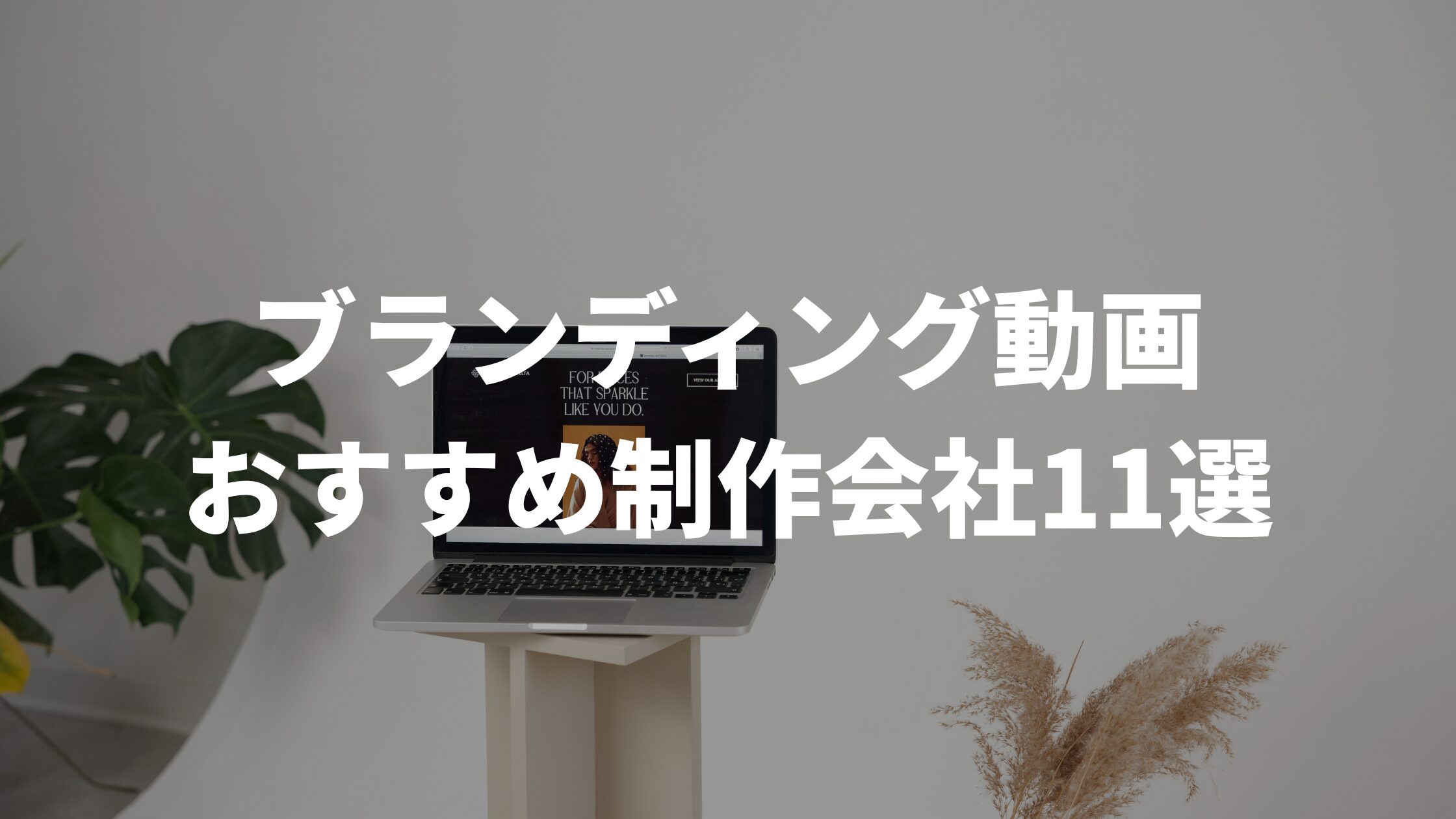 ブランディング動画おすすめ制作会社11選