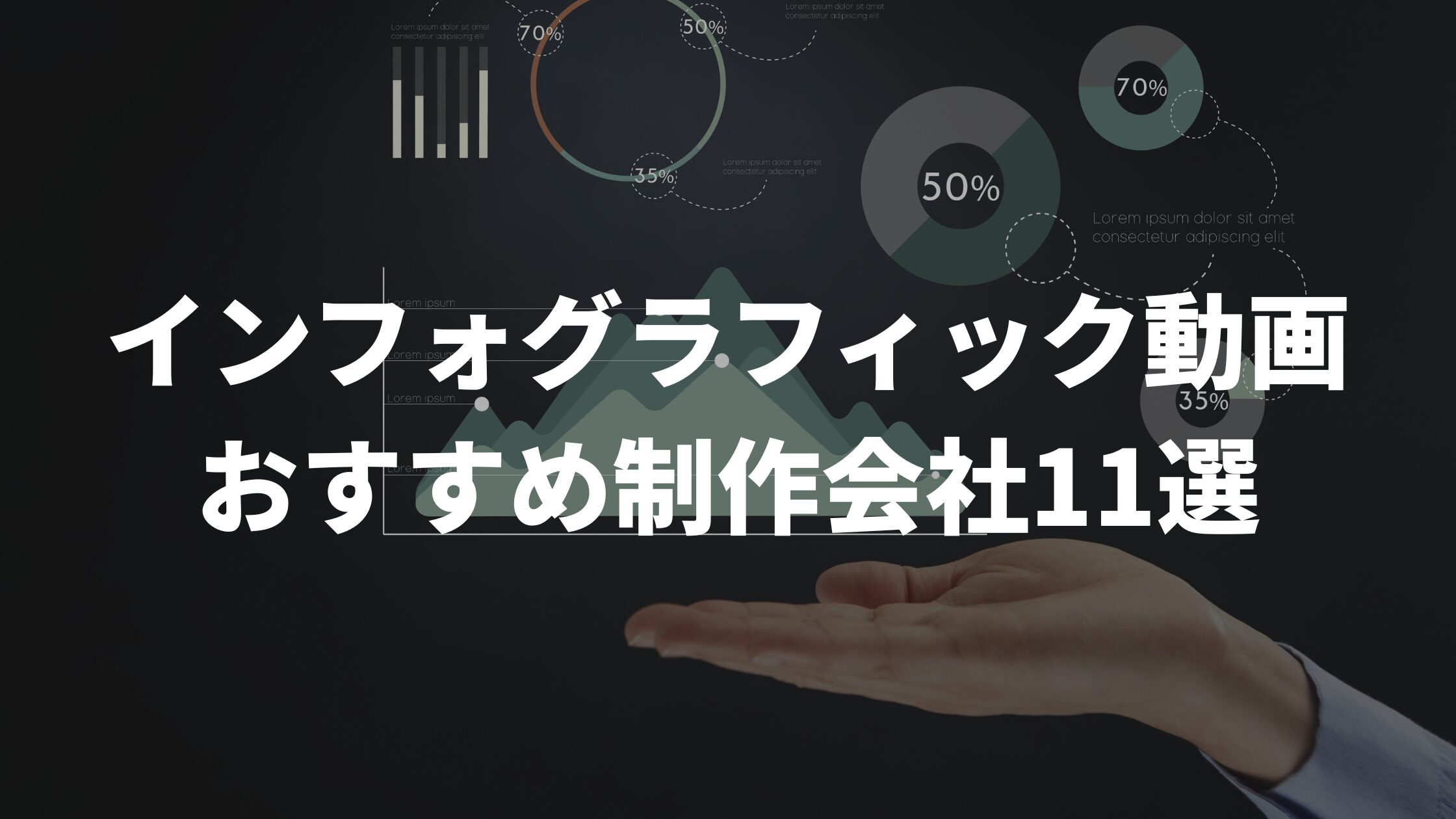 インフォグラフィック動画おすすめ制作会社11選